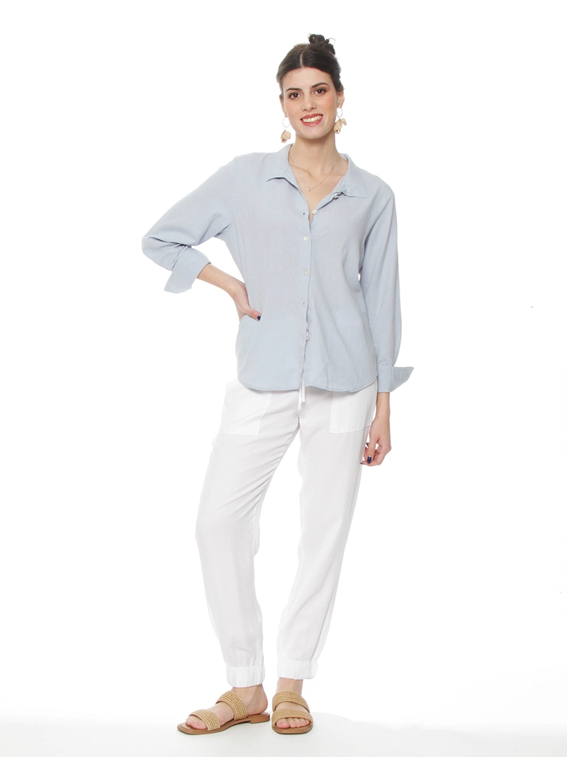 BLUSA MUJER WADOS LINO  - 5