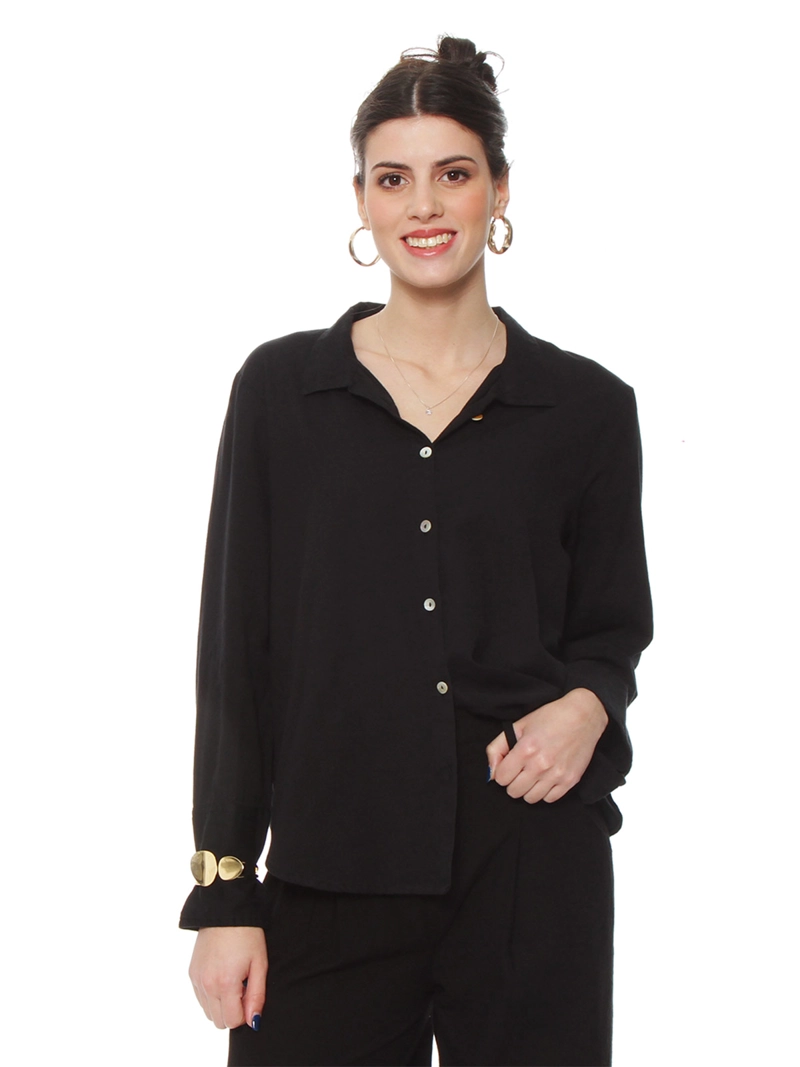 BLUSA MUJER WADOS LINO  - 1