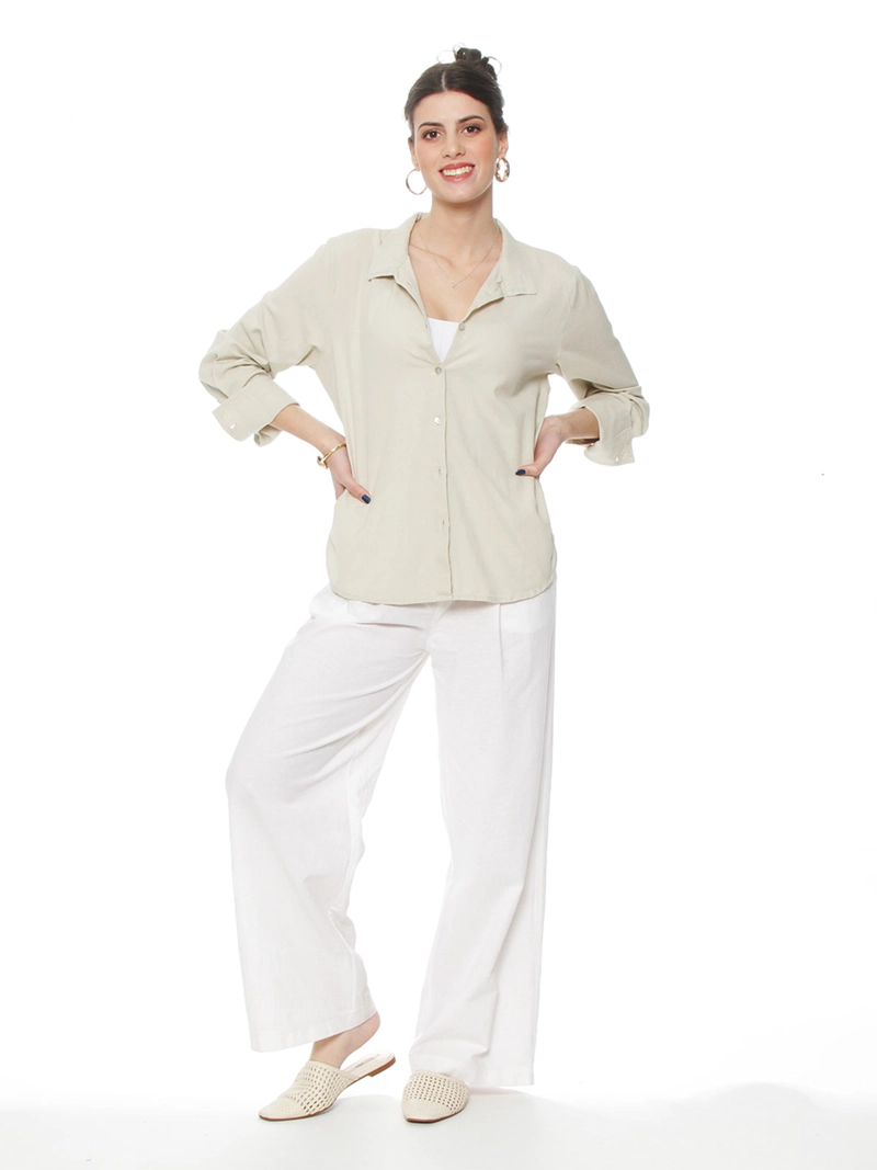 BLUSA MUJER WADOS LINO  - 5