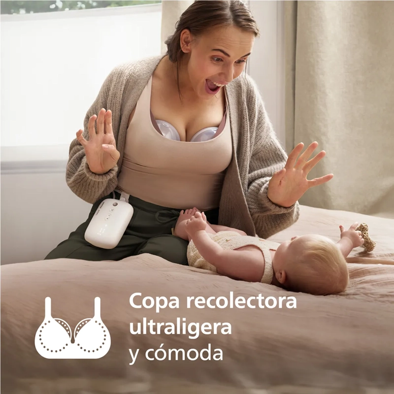 EXTRACTOR DE LECHE ELÉCTRICO MANOS LIBRES AVENT - 6