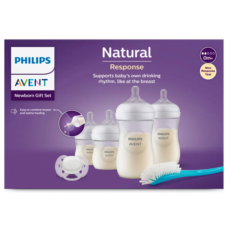 PACK 4 MAMADERAS RECIÉN NACIDO NATURAL RESPONSE AVENT - 2