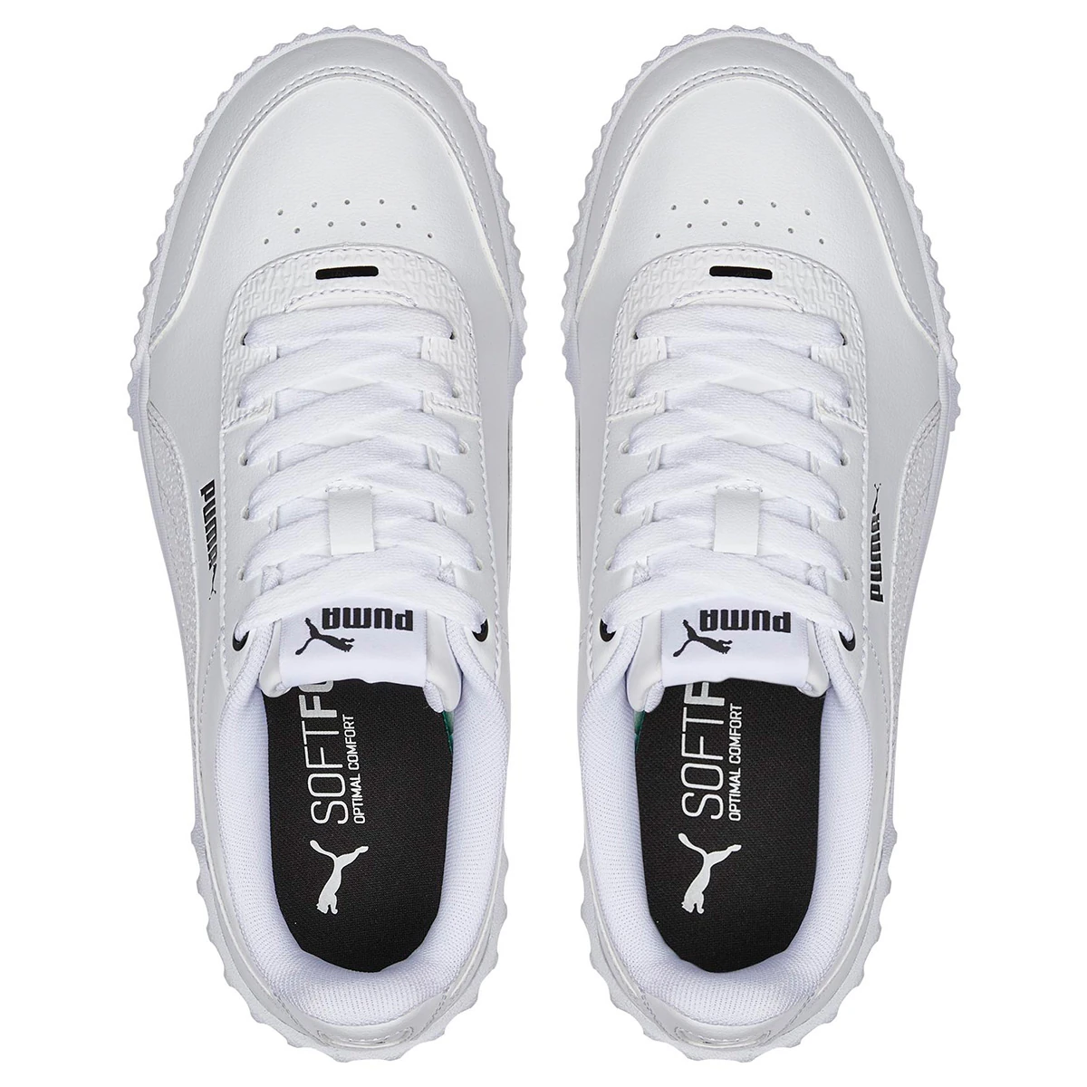 ZAPATILLAS MUJER PUMA CASUALES BLANCO CARINA LIFT MONO  - 3