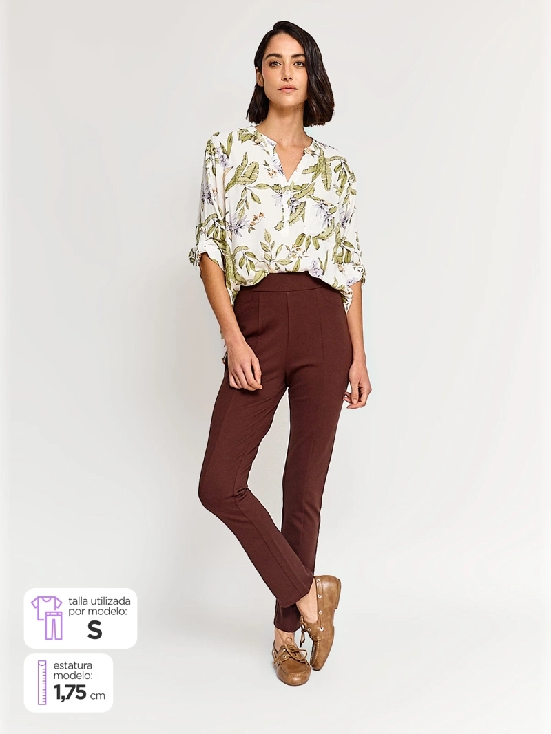 PANTALÓN MUJER AZIZ TIPO CALZA - 1