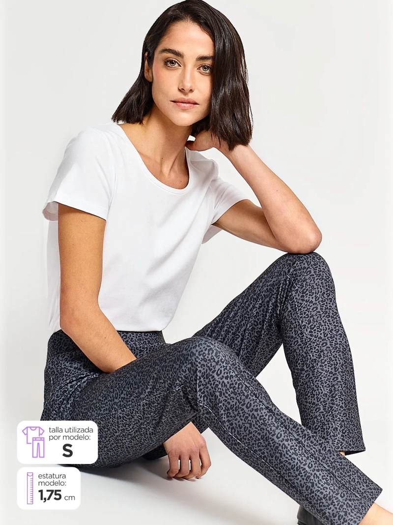 PANTALÓN MUJER AZIZ TIPO CALZA - 1