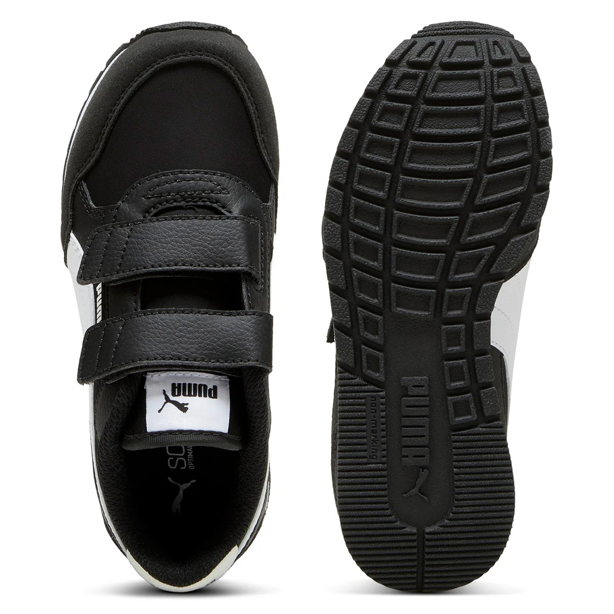 ZAPATILLAS INFANTIL PUMA CASUALES NEGRO ST RUNNER V4 NL V PS - 3