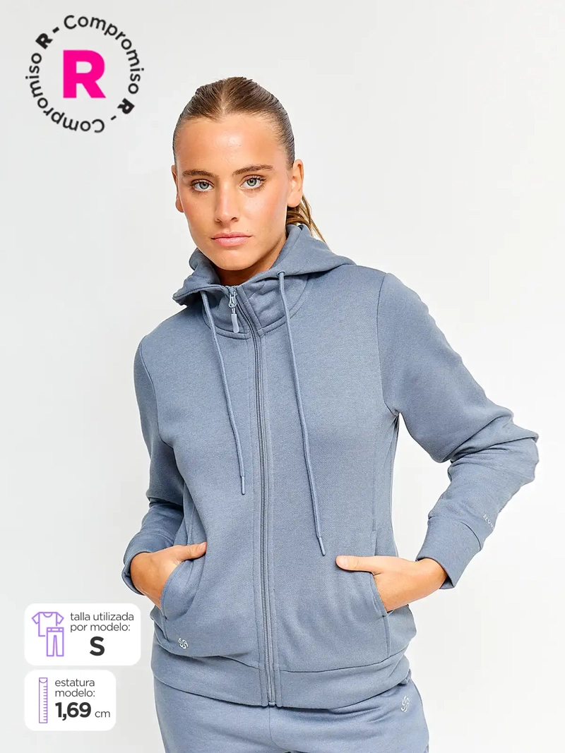 POLERÓN MUJER REVUP HOODIE - 1