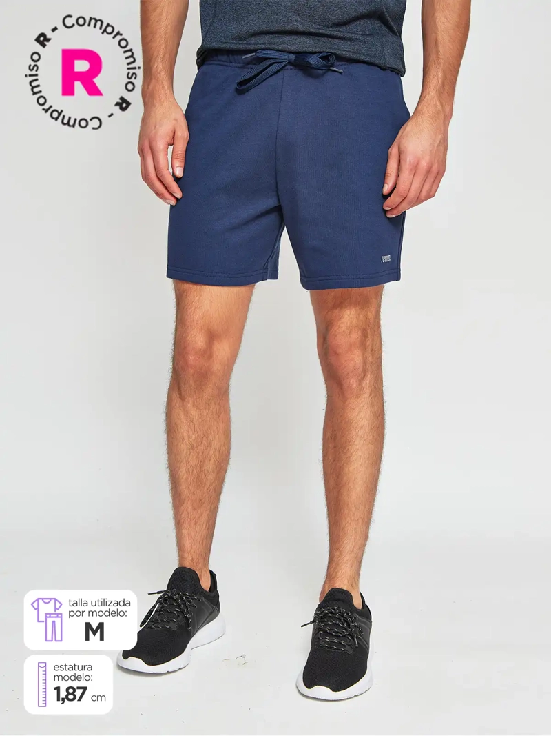 SHORT DEPORTIVO HOMBRE REVUP CLEECE - 1