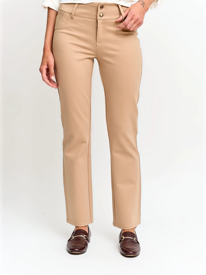 PANTALÓN MUJER CACHAREL RECTO PUSH UP - 2