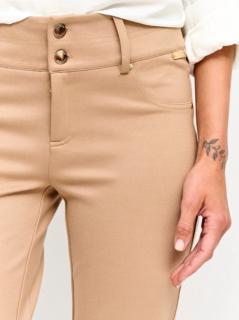PANTALÓN MUJER CACHAREL RECTO PUSH UP - 4