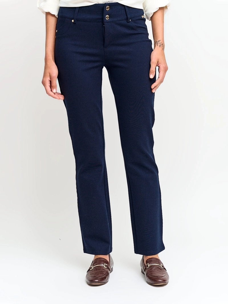 PANTALÓN MUJER CACHAREL RECTO PUSH UP - 2