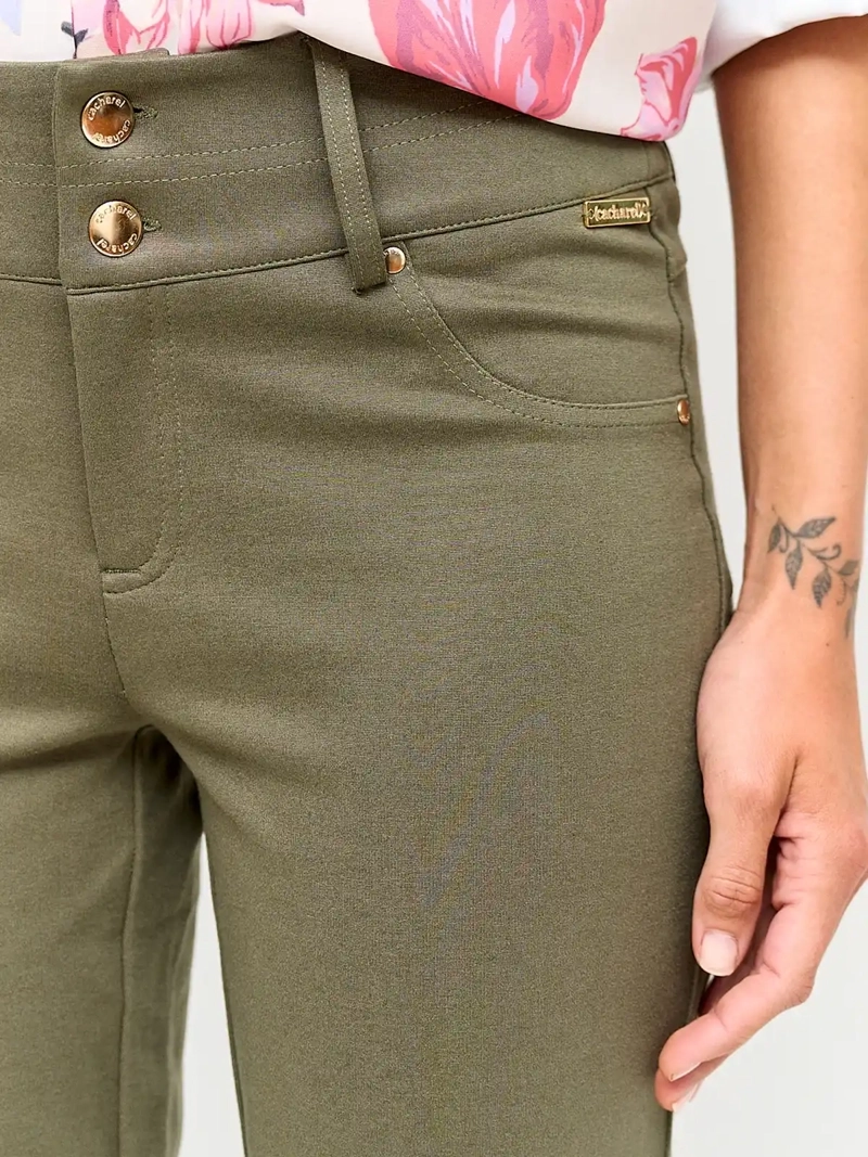PANTALÓN MUJER CACHAREL RECTO PUSH UP - 4
