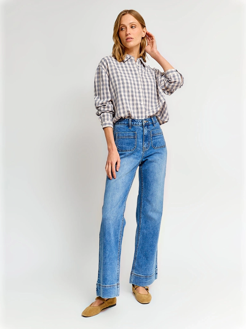 BLUSA MUJER MARQUIS MANGA LARGA - 4