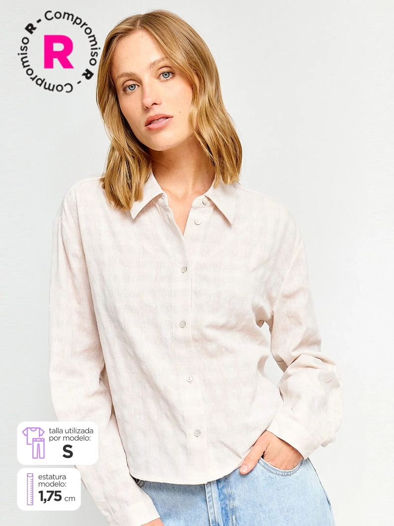 BLUSA MUJER MARQUIS MANGA LARGA