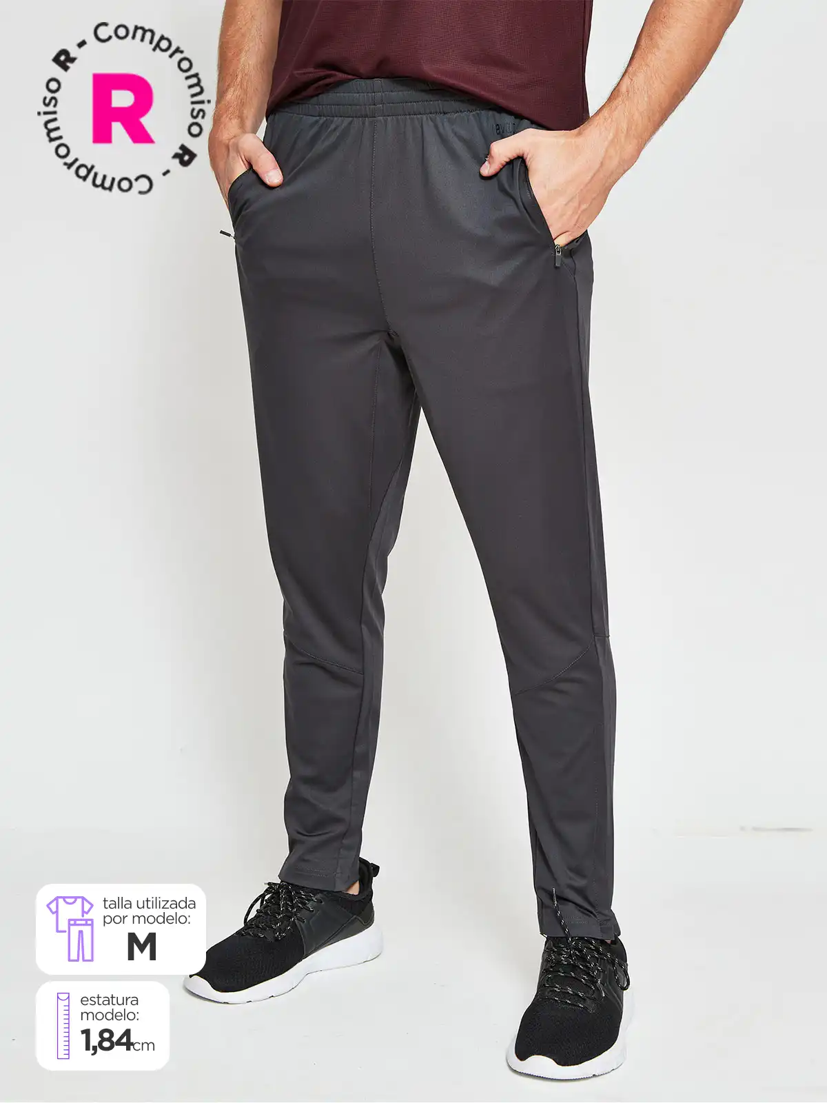 PANTALÓN DE BUZO HOMBRE REVUP CAT