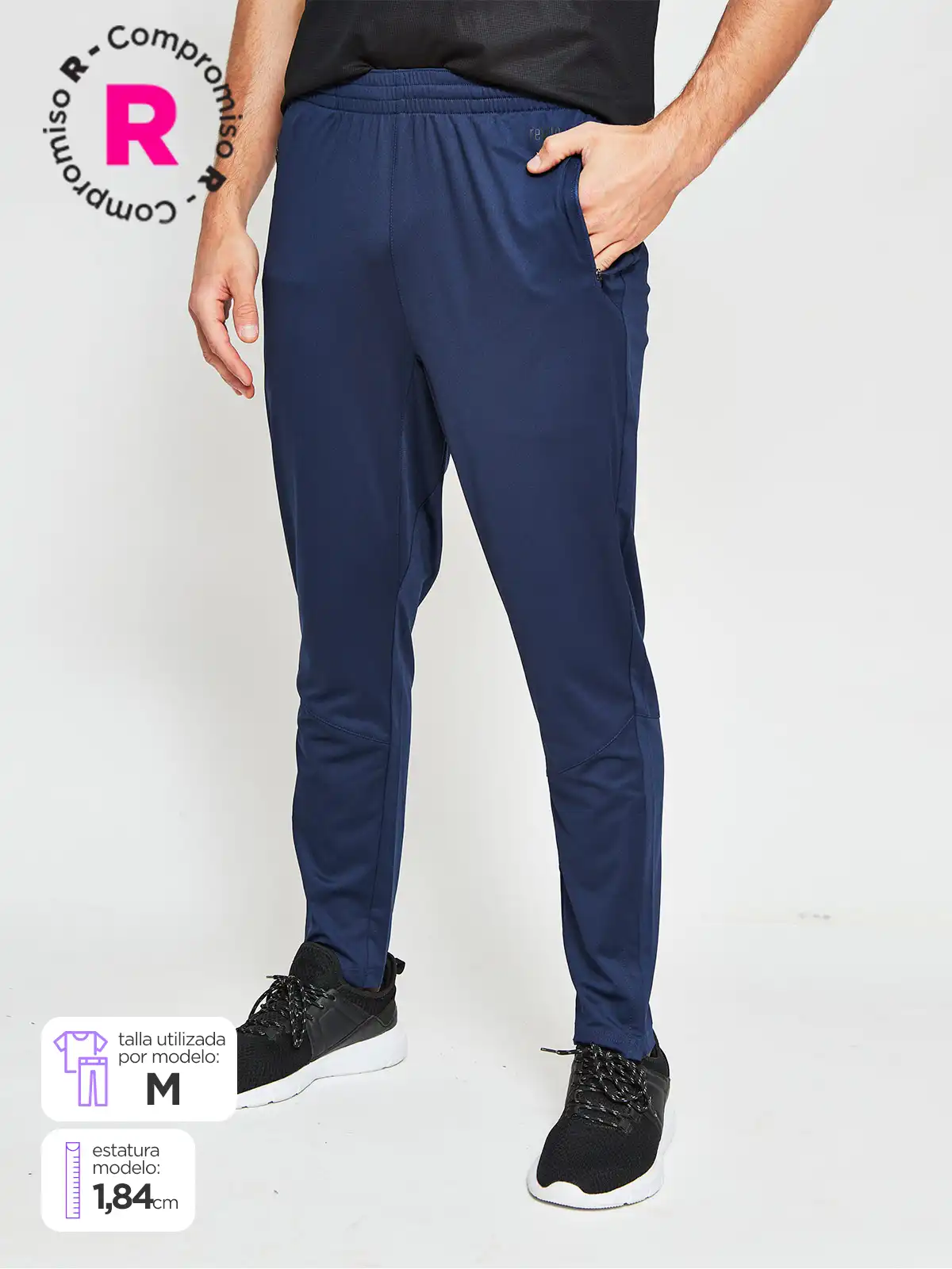 PANTALÓN DE BUZO HOMBRE REVUP CAT - 1