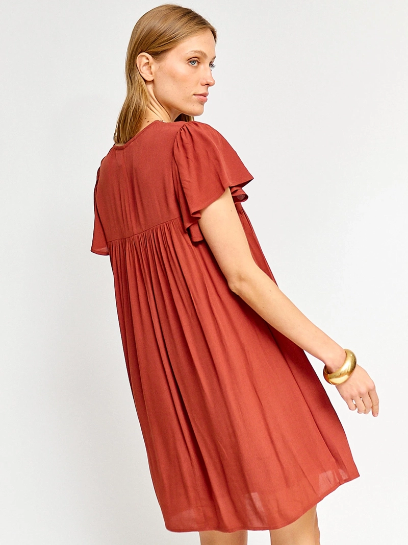 VESTIDO MUJER MARQUIS BORDADO - 3