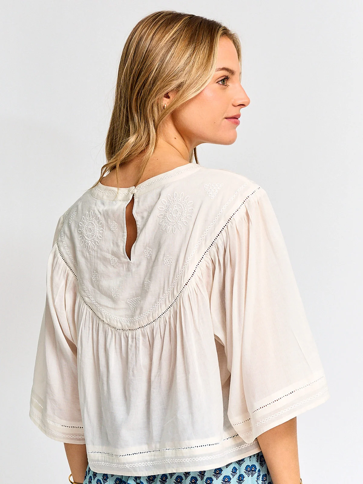 BLUSA MUJER PEPE JEANS ALGODÓN BRODERIE - 2