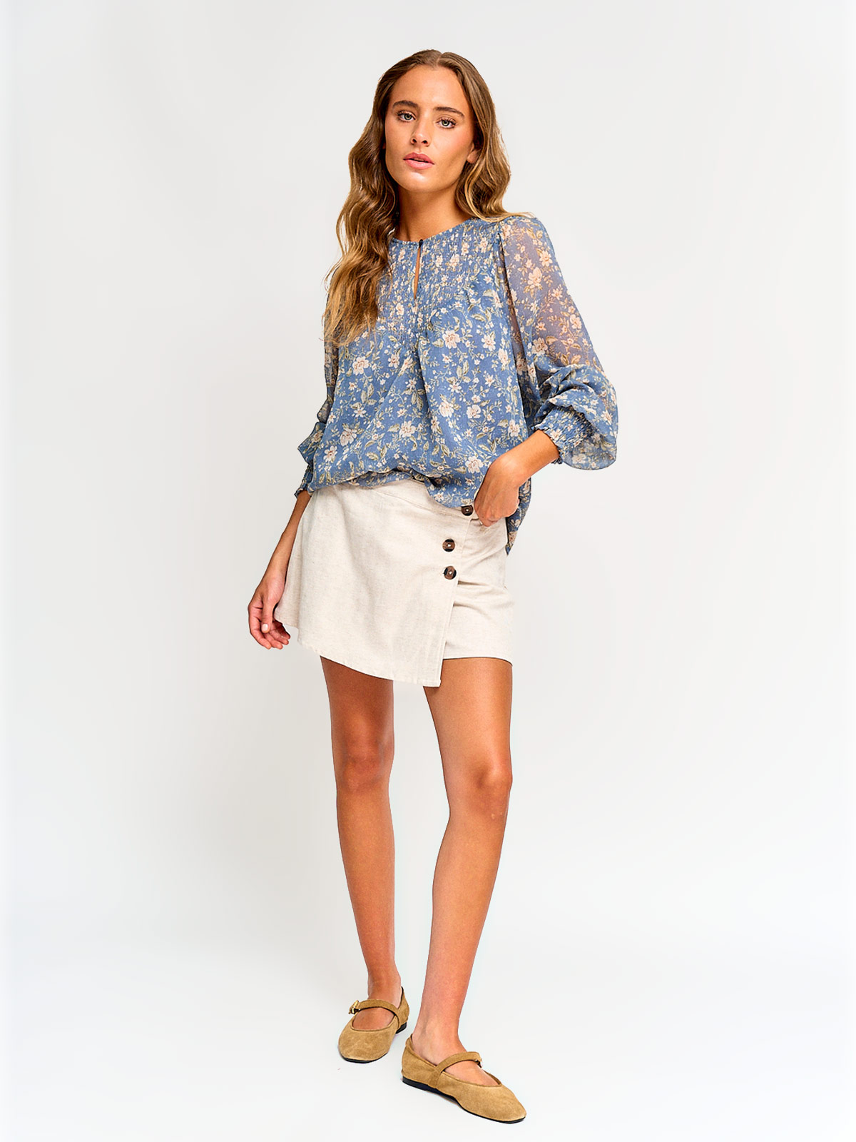 BLUSA MUJER PEPE JEANS FLUIDA - 4