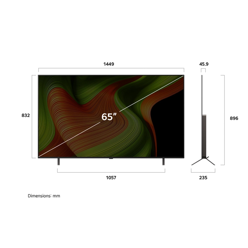 SMART TV LG OLED 4K UHD 65” OLED65B5PSA - 6