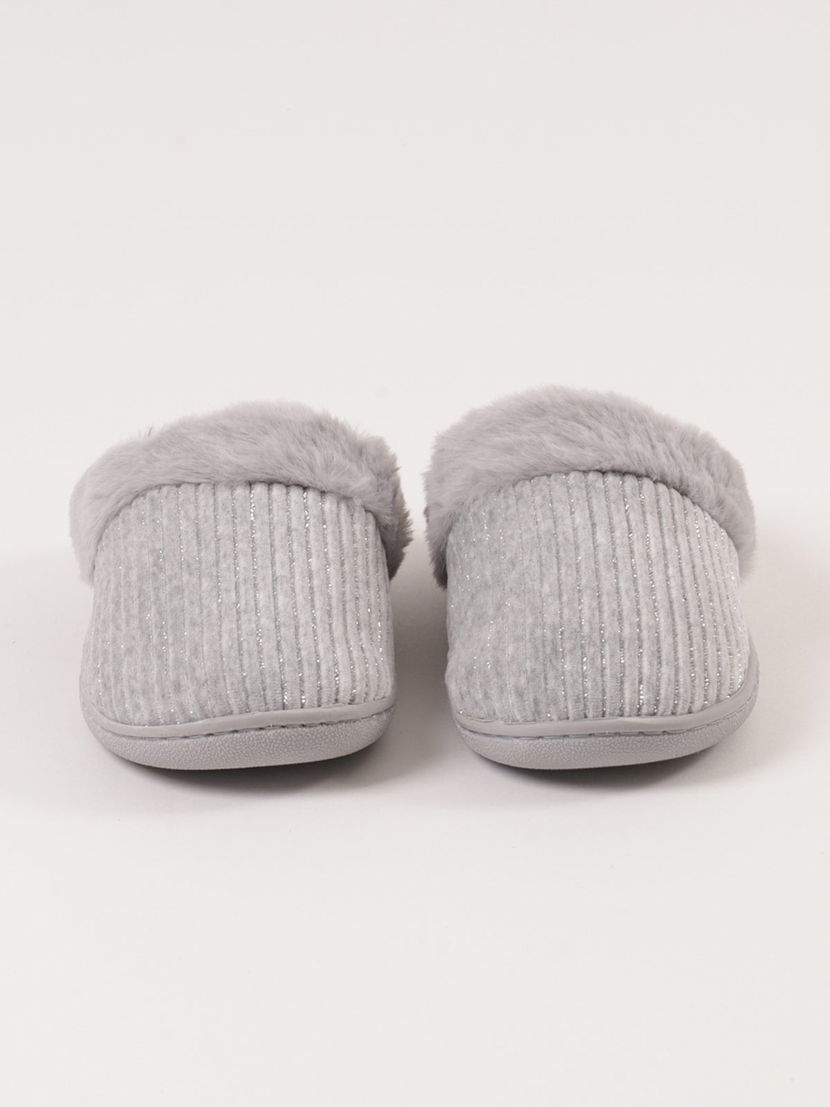 PANTUFLAS MARQUIS LUREX C GRIS  - 2