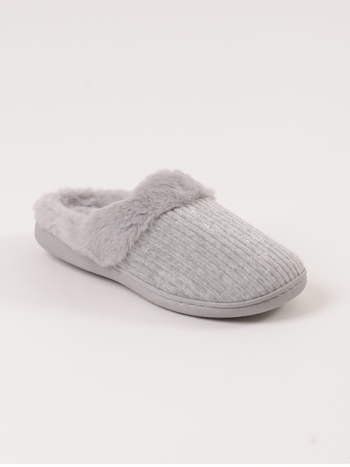 PANTUFLAS MARQUIS LUREX C GRIS  - 3