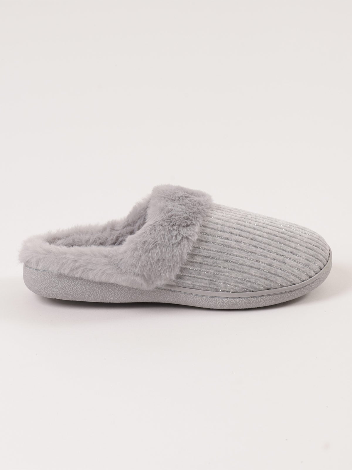 PANTUFLAS MARQUIS LUREX C GRIS  - 4