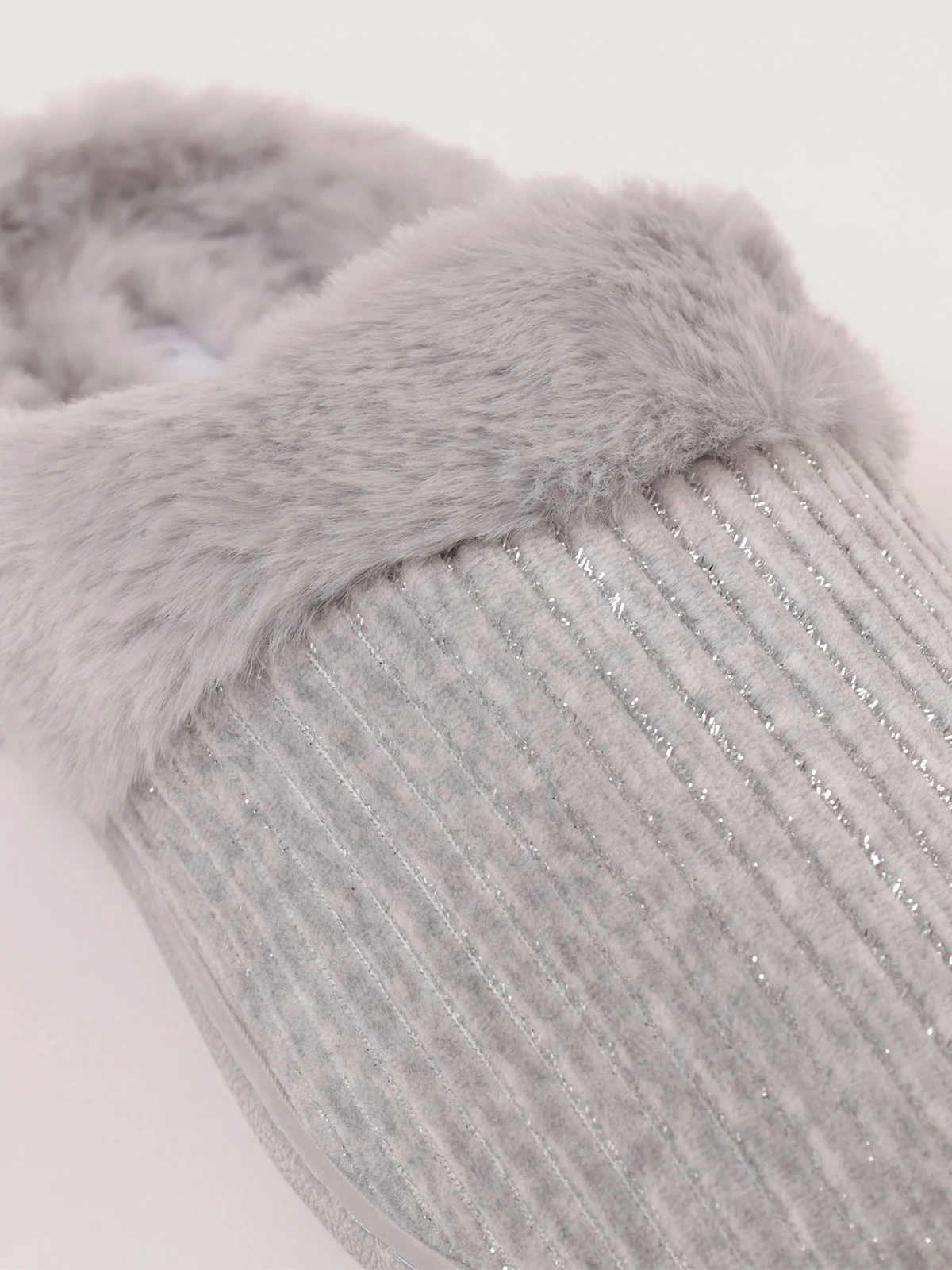 PANTUFLAS MARQUIS LUREX C GRIS  - 6