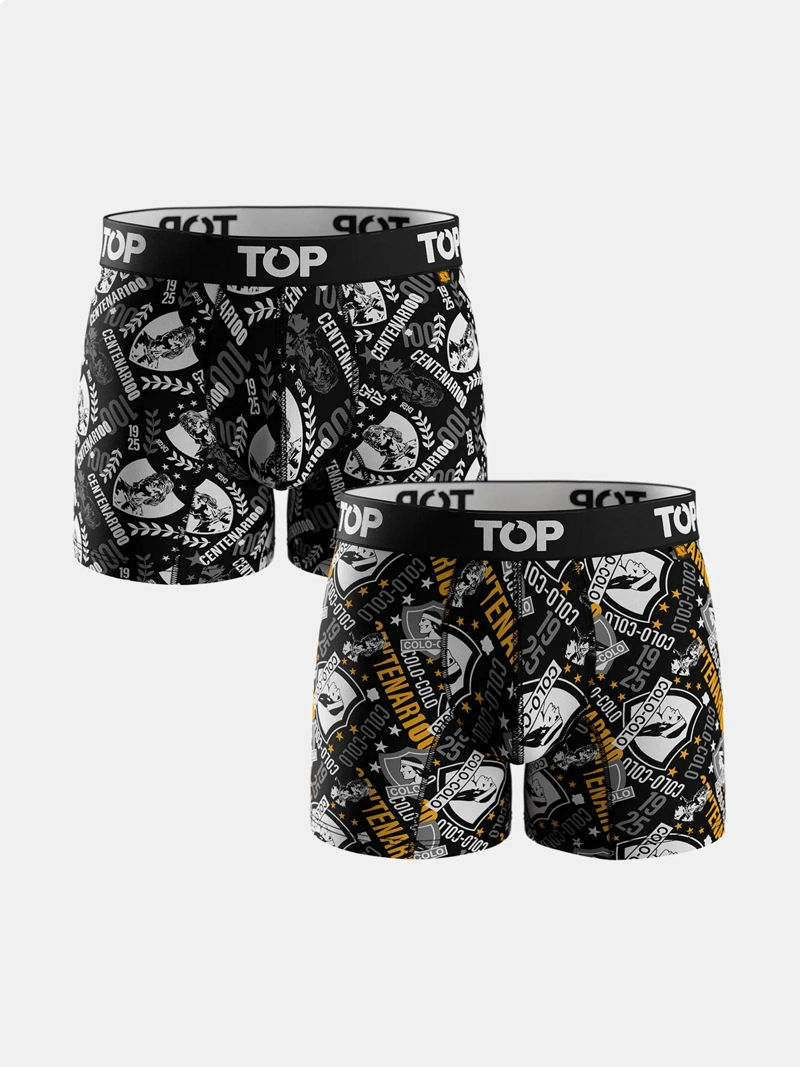 PACK X2 BÓXER HOMBRE TOP ALGODÓN COLO COLO - 1
