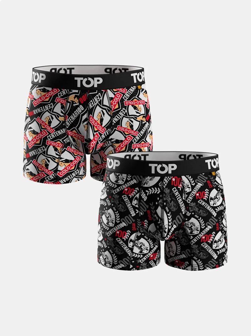 PACK X2 BÓXER HOMBRE TOP ALGODÓN COLO COLO - 1