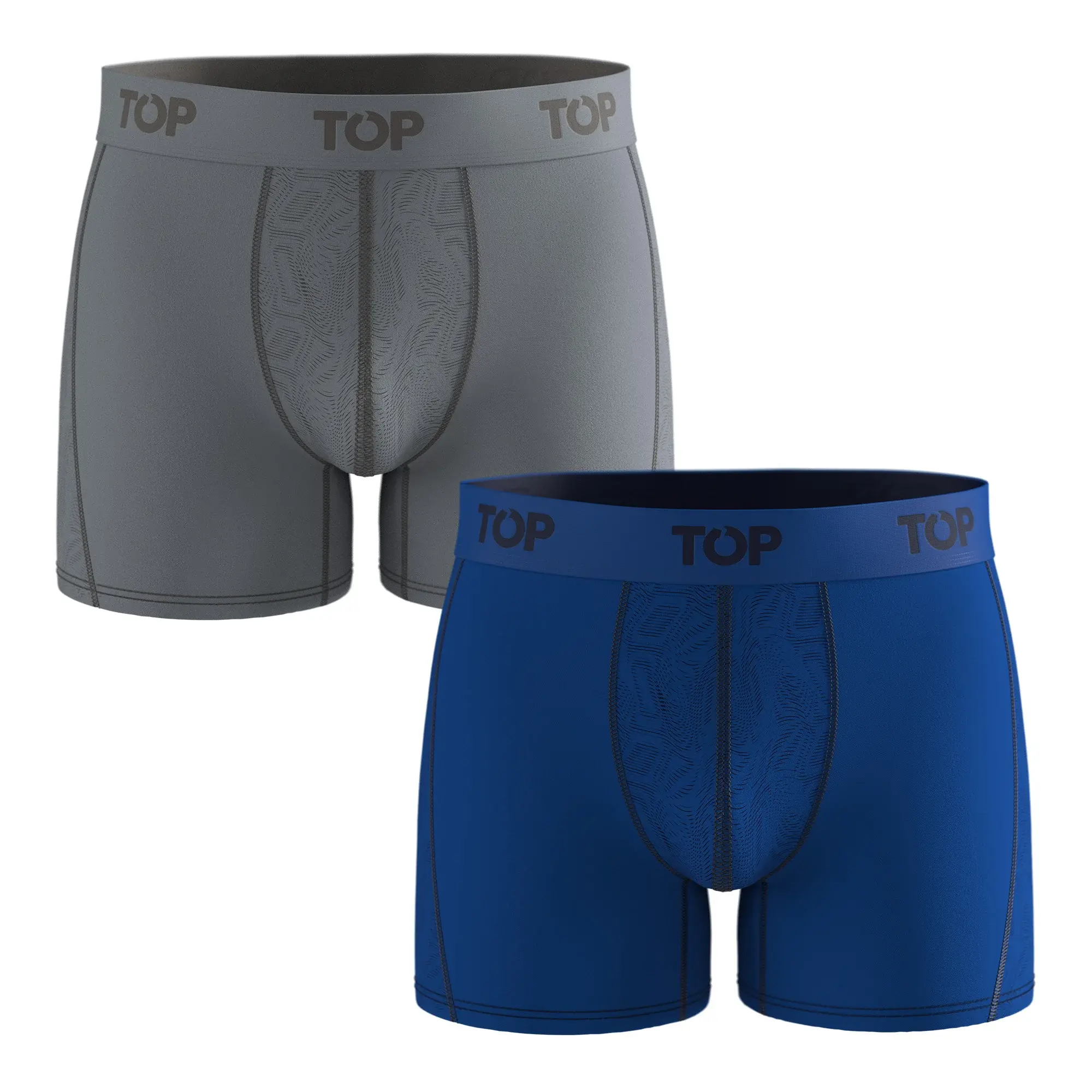 BOXER TOP PACK X2 MICROFIBRA MULTICOLOR - 1