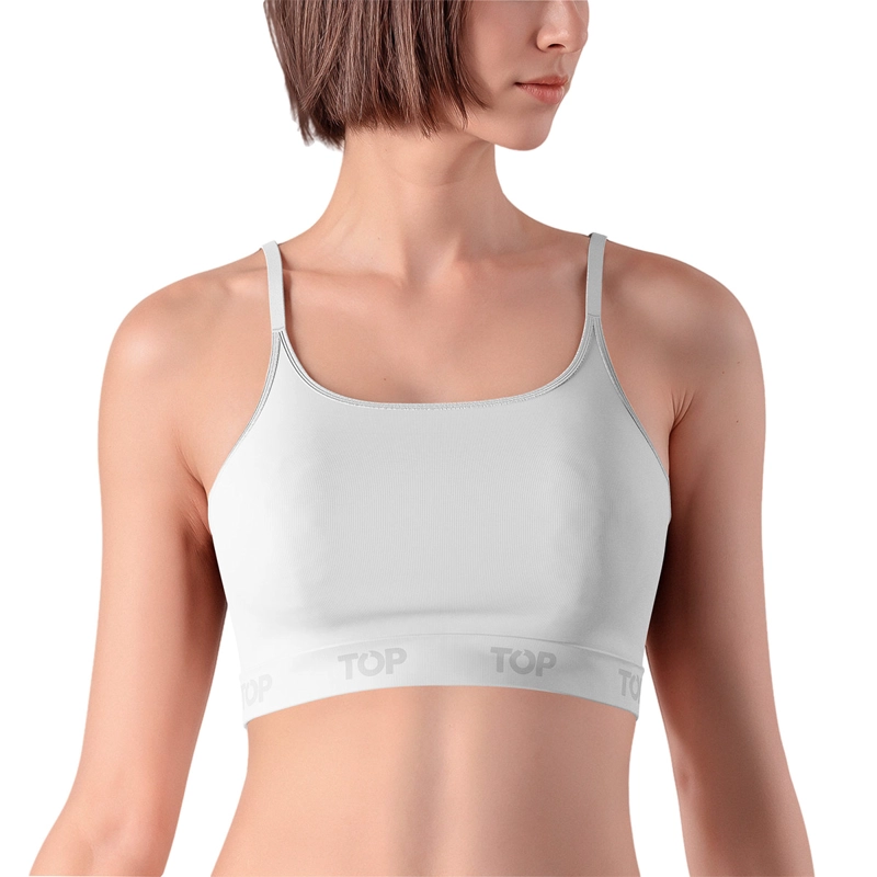PETO TOP MICROFIBRA BLANCO