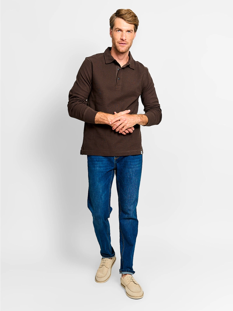 POLERA HOMBRE REGATTA ALGODÓN MANGA LARGA - 4