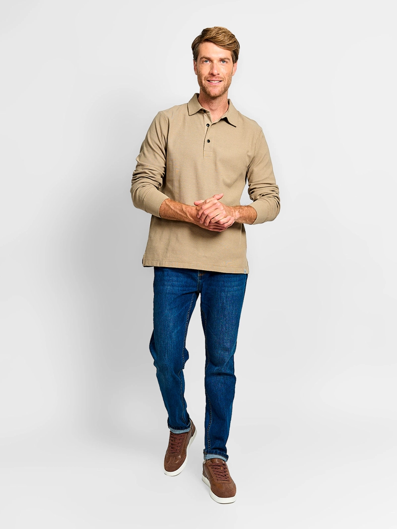 POLERA HOMBRE REGATTA ALGODÓN MANGA LARGA - 4