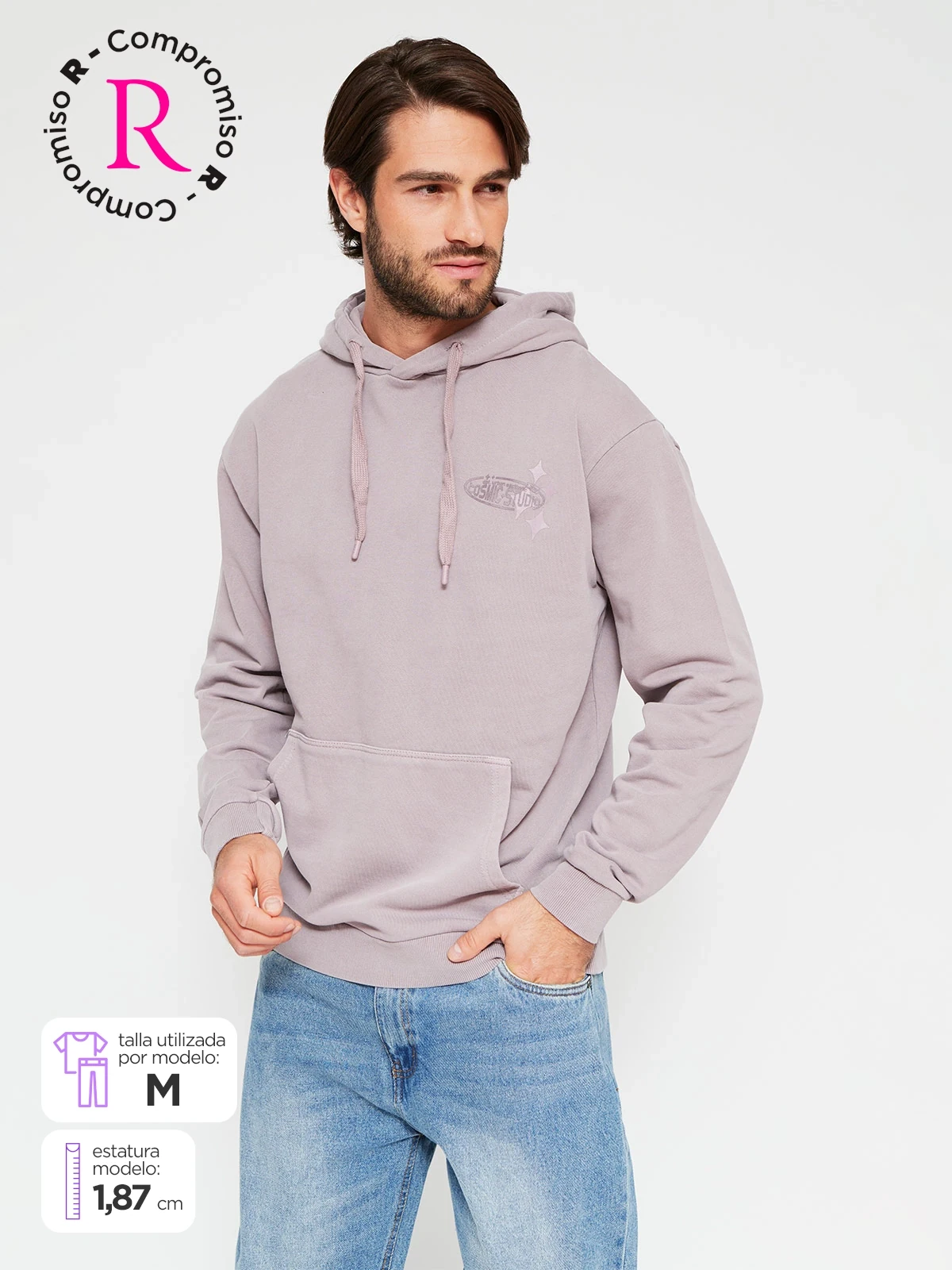 POLERÓN HOMBRE INDEX ALGODÓN HOODIE