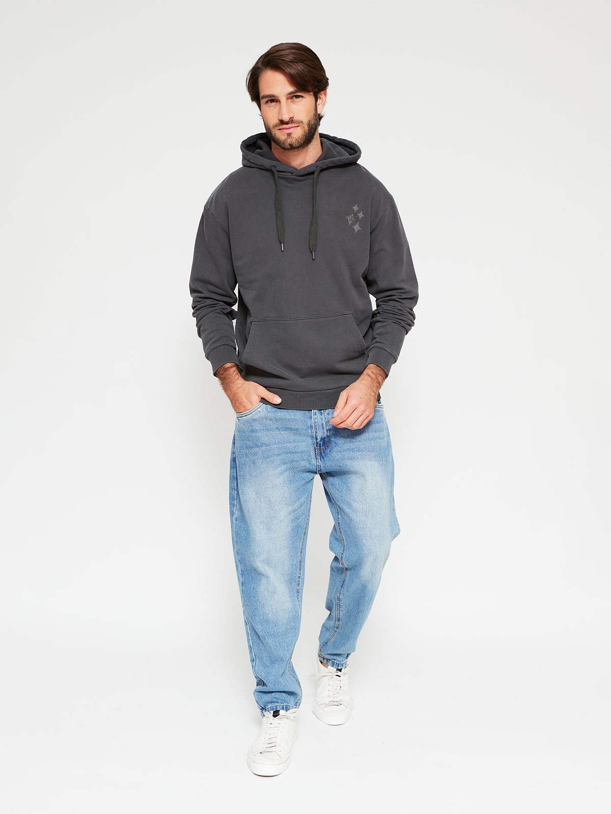 POLERÓN HOMBRE INDEX ALGODÓN HOODIE - 4