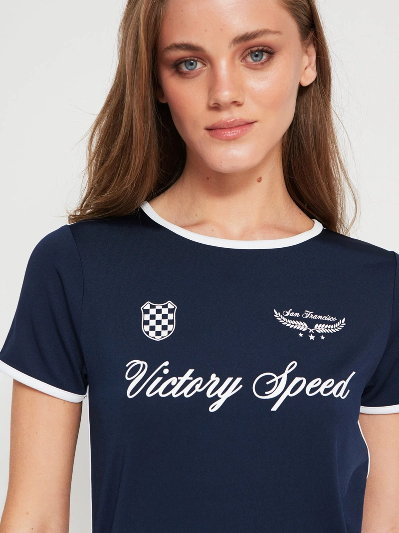 POLERA MUJER INDEX MANGA CORTA DEPORTIVA - 3