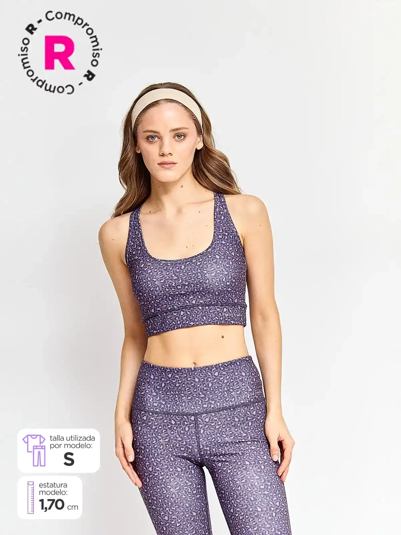 PETO DEPORTIVO MUJER REVUP FULL PRINT Q1 FW26 - 1
