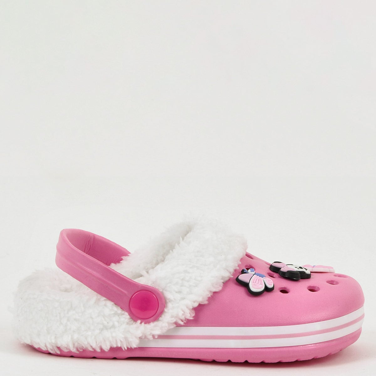 ZUECOS PANTUFLA NIÑA DINSEY MINNIE ROSADO