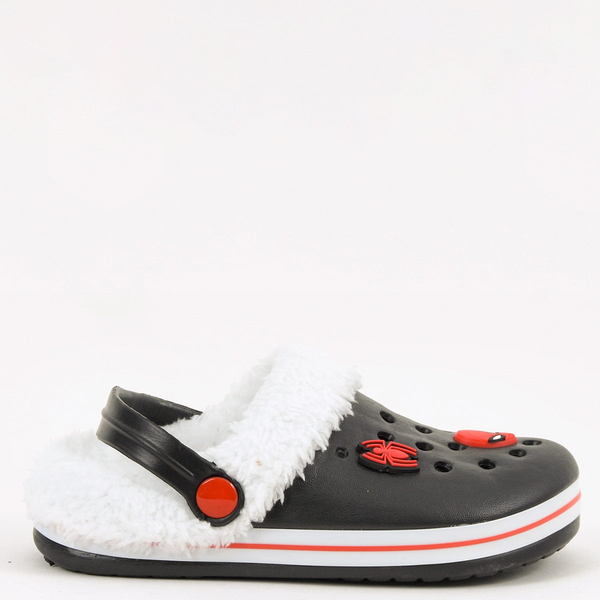 ZUECOS PANTUFLA NIÑO MARVEL SPIDERMAN NEGRO - 1