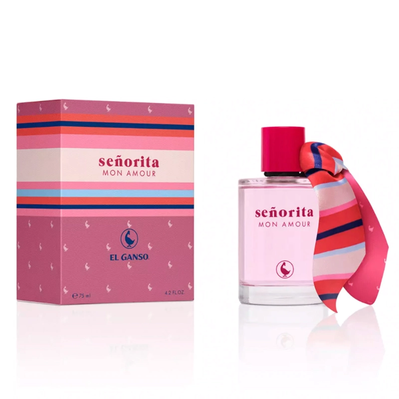 PERFUME MUJER EL GANSO SEÑORITA MON AMOUR EDT 75ML - 2