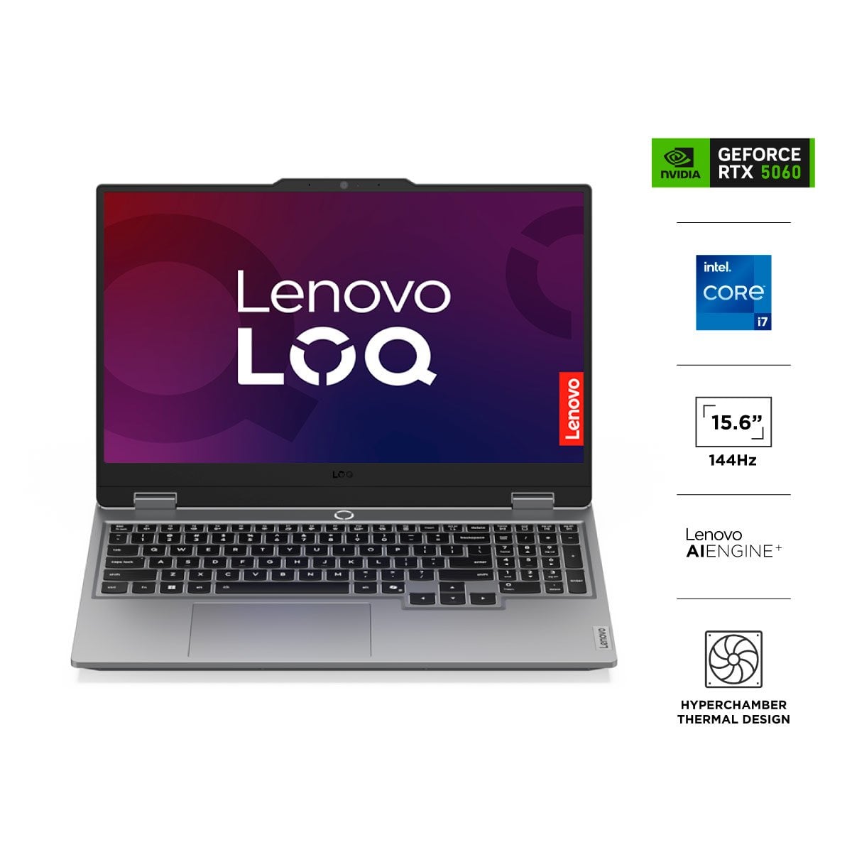 NOTEBOOK LENOVO LOQ 15IRX10 INTEL CORE I7 24GB 512GB SSD NVIDIA GEFORCE RTX 5060 15.6” - 2