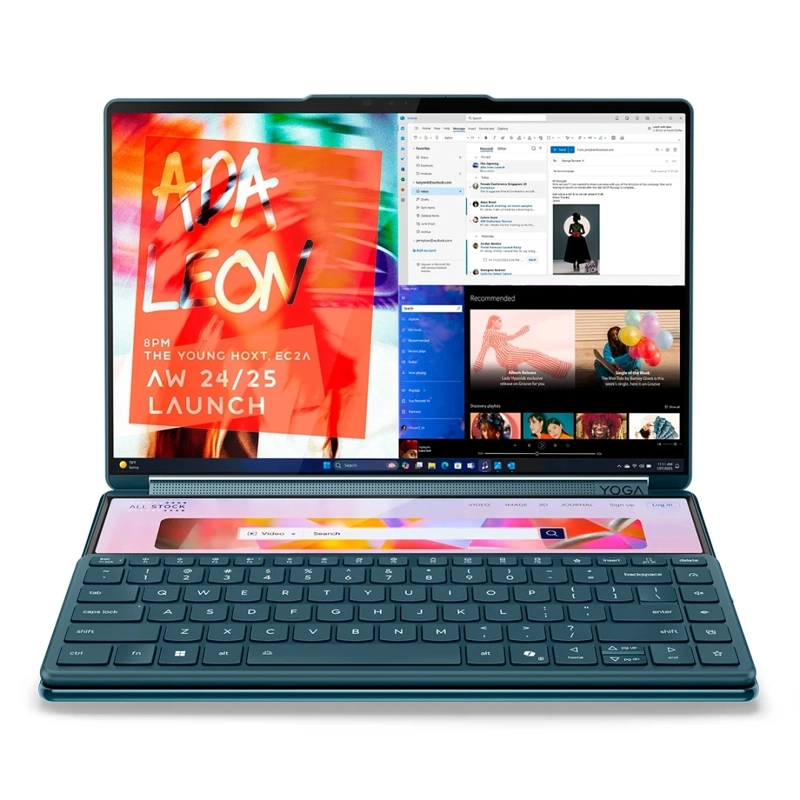 NOTEBOOK LENOVO YOGA BOOK 9I INTEL CORE ULTRA 9 32GB RAM 1TB SSD TOUCH 14” - 5
