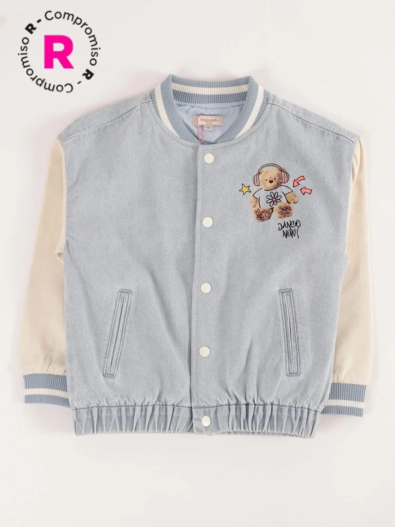 CHAQUETA ALGODÓN NIÑA HARVEST TEDDY