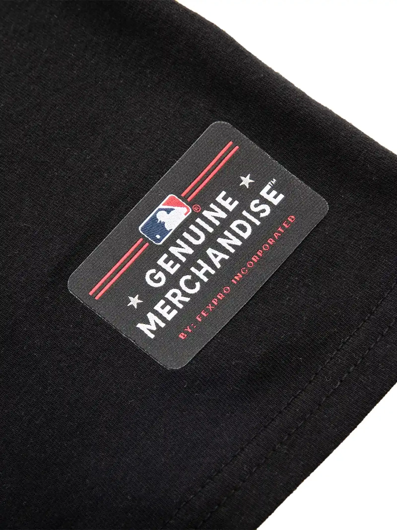 POLERA HOMBRE FEXPRO MLB WORDMARK NY NEGRO - 4