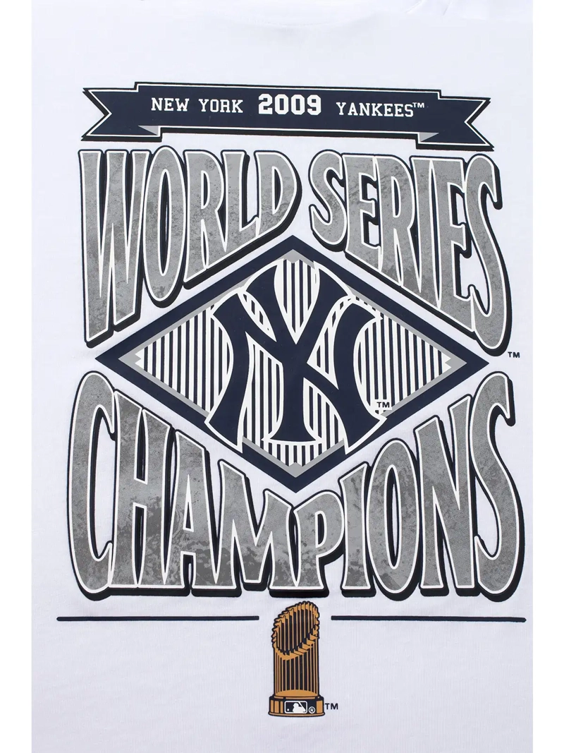 POLERA HOMBRE FEXPRO MLB RUBBER PRINT BLANCO - 3