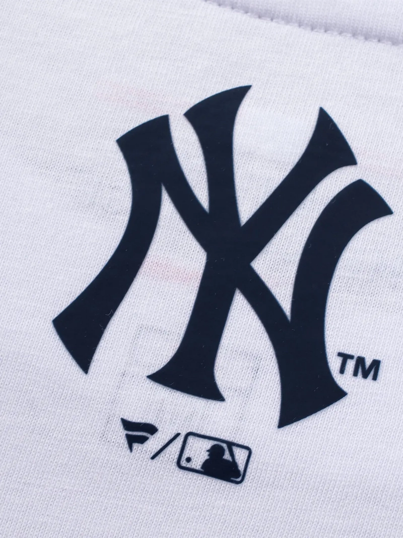 POLERA HOMBRE FEXPRO MLB RUBBER PRINT BLANCO - 5