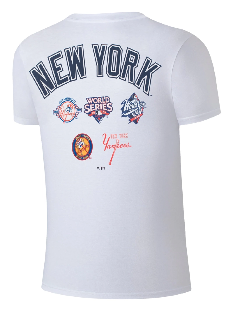 POLERA HOMBRE FEXPRO MLB BIG TEAM NY BLANCO - 2