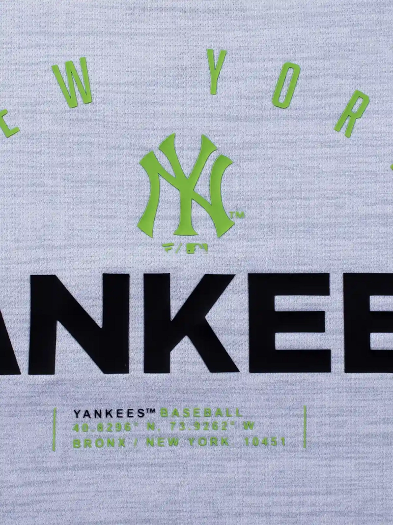 POLERA HOMBRE FEXPRO MLB ACTIVE FIT NY BLANCO - 4
