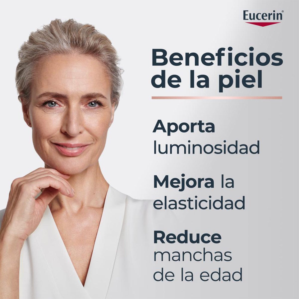 CREMA FACIAL DE DÍA EUCERIN HYALURON FILLER + ELASTICITY ROSÉ SPF30 CON THIAMIDOL 50 ML - 3