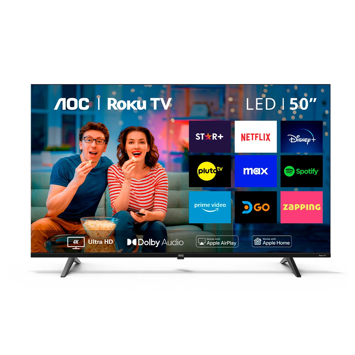 SMART TV AOC LED 4K UHD 50” 50U7045 - 2